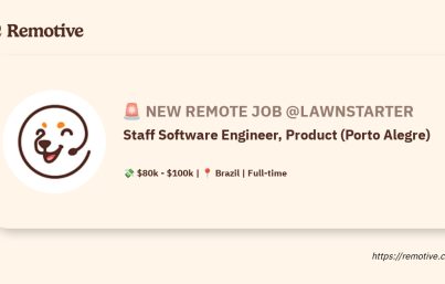 [Hiring] Staff Software Engineer, Product (Porto Alegre) @LawnStarter